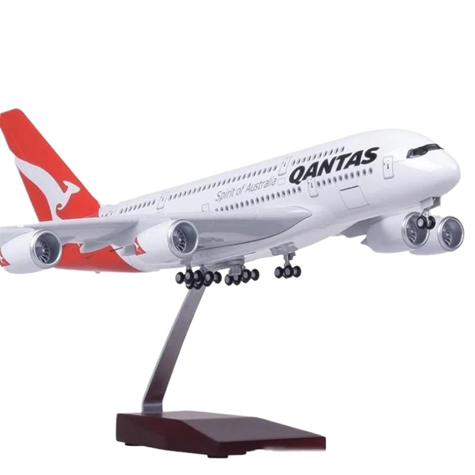 カンタス航空　A380 航空機　1/200　ダイキャストモデル　LED付 カンタス航空 A380 航空機 1⁄200 ダイキャストモデル LED付